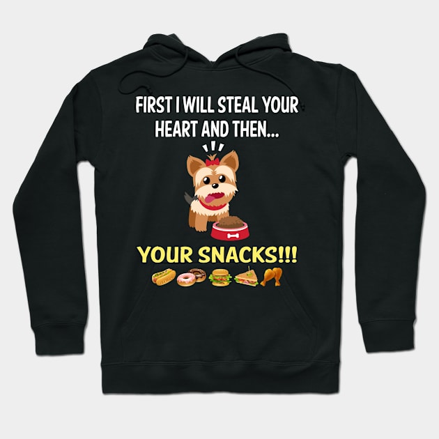 Steal Heart Yorkshire Terrier 92 Hoodie by blakelan128